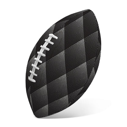Dot Geometric Triangle Pattern Print Rugby Ball