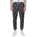 Dot Geometric Triangle Pattern Print Joggers