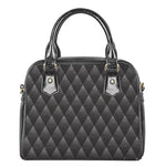 Dot Geometric Triangle Pattern Print Shoulder Handbag