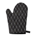 Dot Geometric Triangle Pattern Print Single Oven Mitt