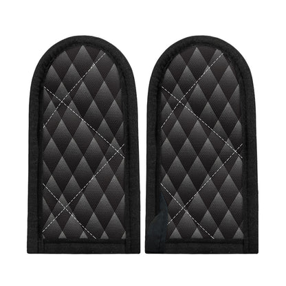 Dot Geometric Triangle Pattern Print Skillet Handle Cover
