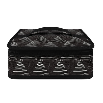 Dot Geometric Triangle Pattern Print Small Lunch Bag