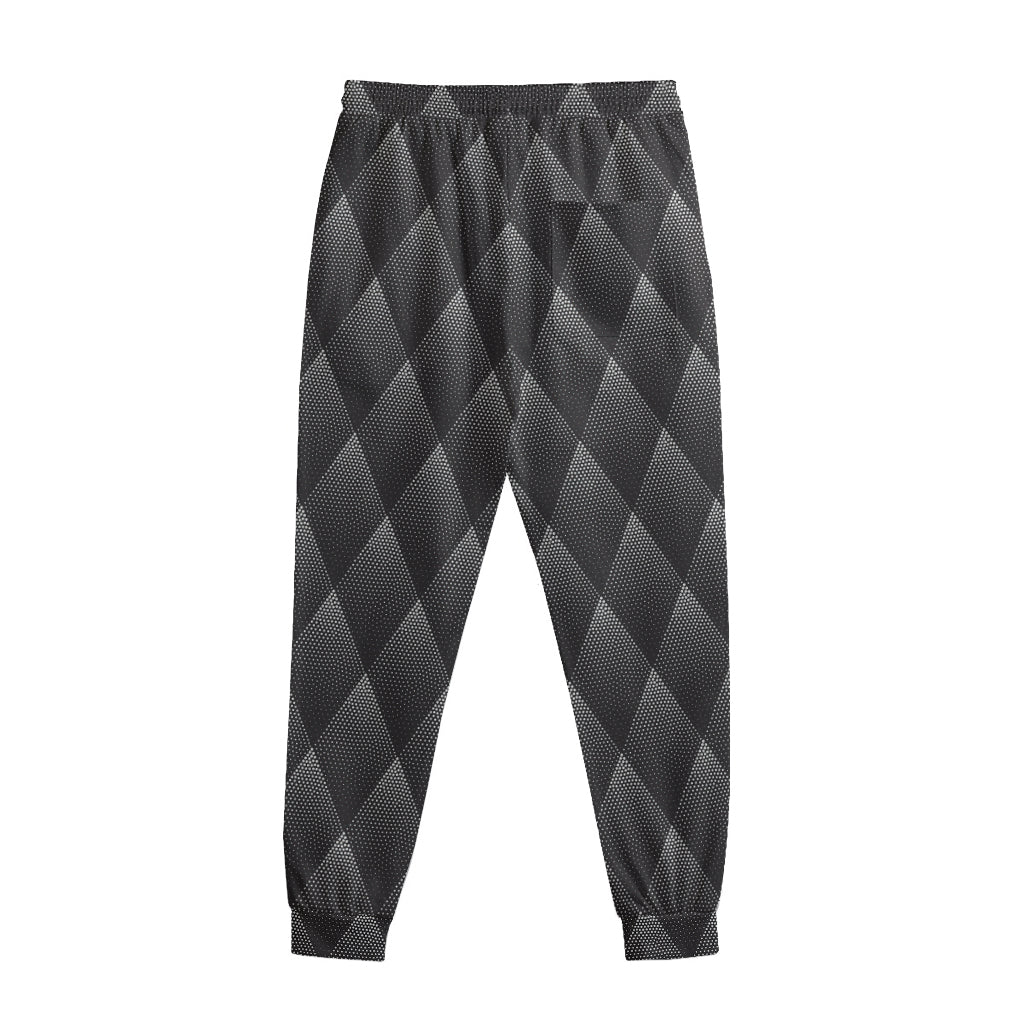 Dot Geometric Triangle Pattern Print Sweatpants