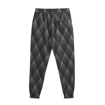 Dot Geometric Triangle Pattern Print Sweatpants