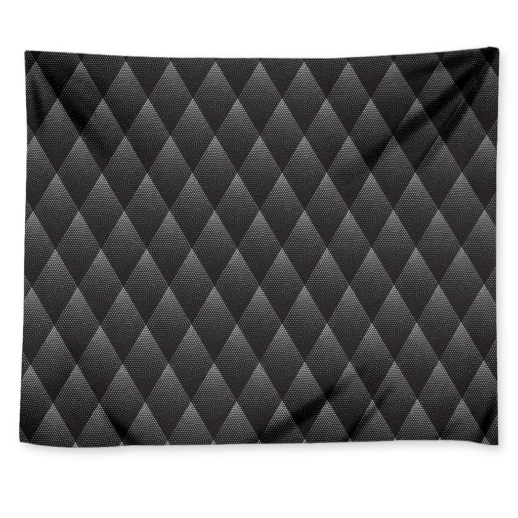 Dot Geometric Triangle Pattern Print Tapestry