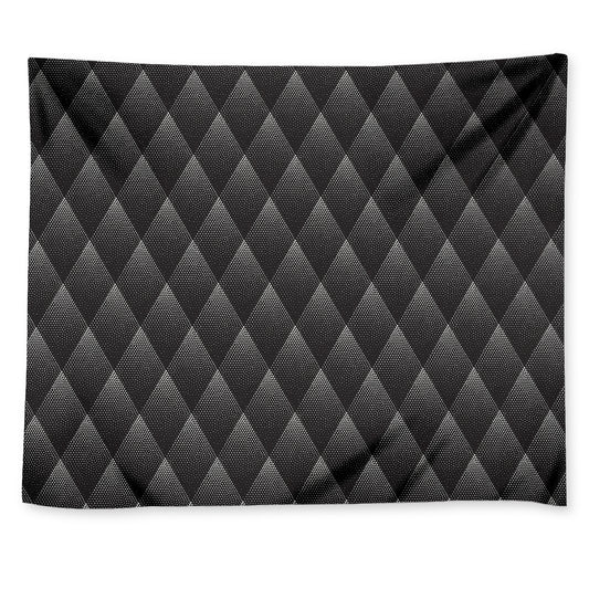 Dot Geometric Triangle Pattern Print Tapestry