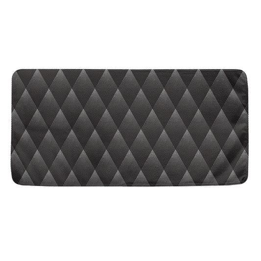 Dot Geometric Triangle Pattern Print Towel