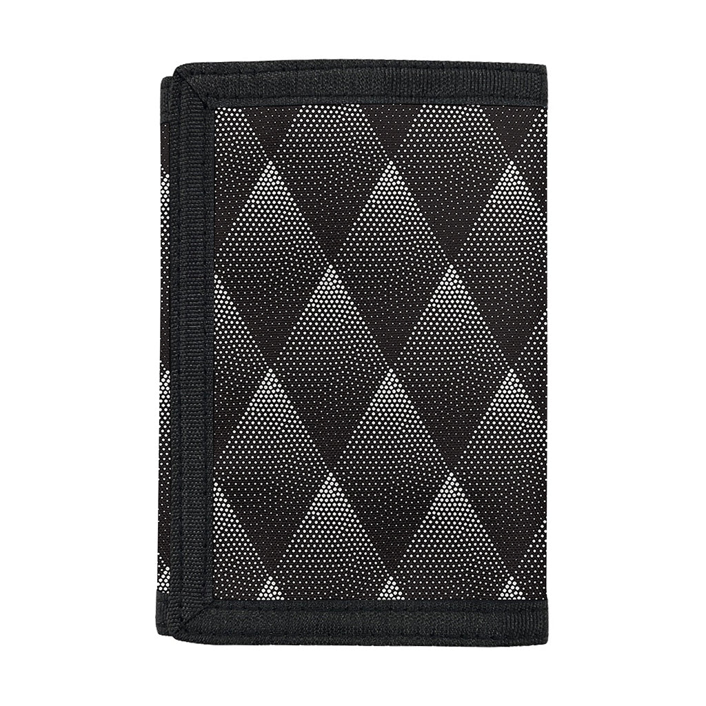 Dot Geometric Triangle Pattern Print Trifold Wallet