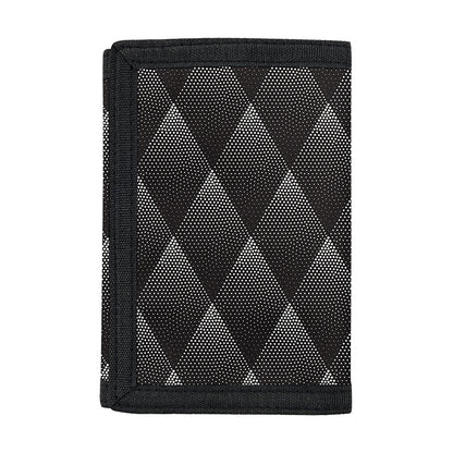 Dot Geometric Triangle Pattern Print Trifold Wallet