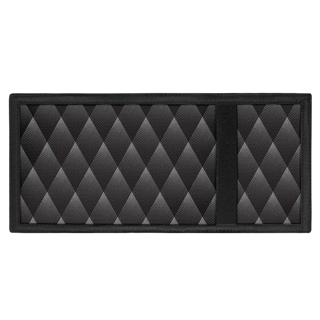 Dot Geometric Triangle Pattern Print Trifold Wallet