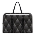 Dot Geometric Triangle Pattern Print Utility Tote Bag