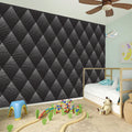 Dot Geometric Triangle Pattern Print Wall Sticker