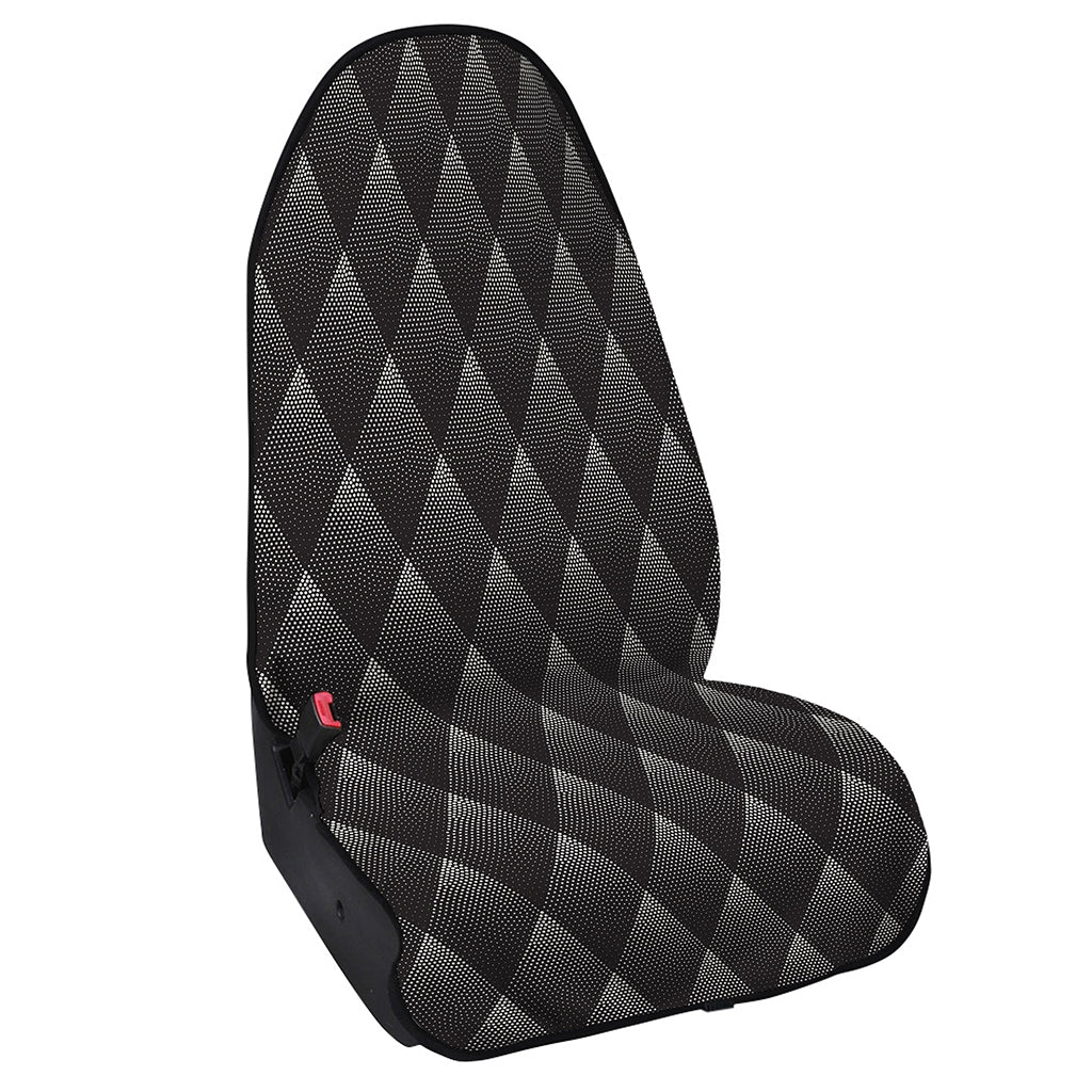 Dot Geometric Triangle Pattern Print Waterproof Car Seat Cover