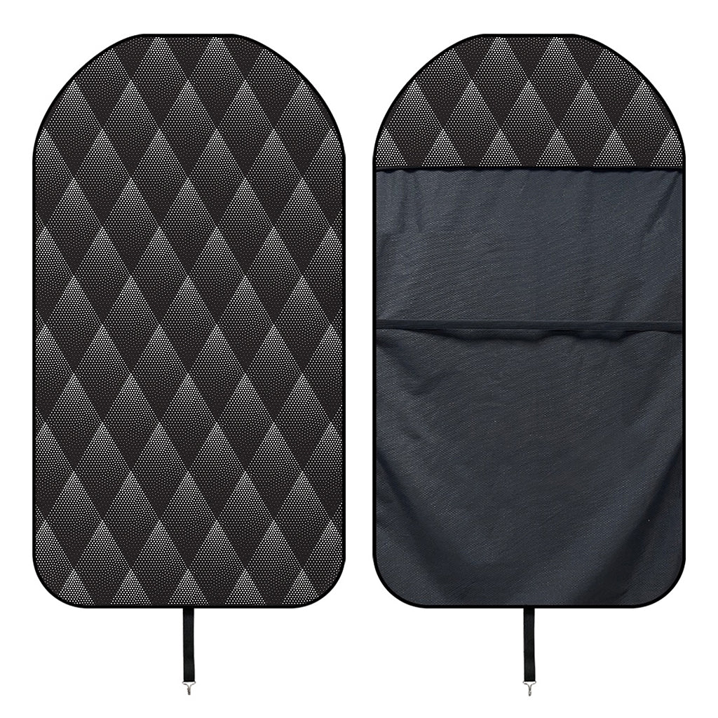 Dot Geometric Triangle Pattern Print Waterproof Car Seat Cover