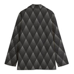 Dot Geometric Triangle Pattern Print Women's Blazer