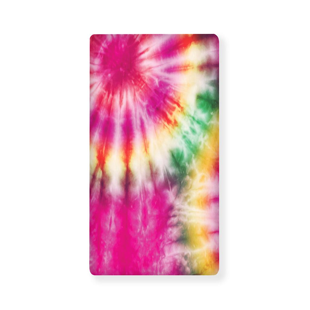 Double Tie Dye Print Baby Crib Sheet