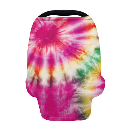 Double Tie Dye Print Baby Seat Cover