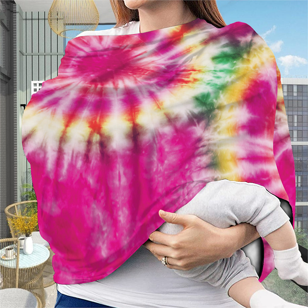 Double Tie Dye Print Baby Seat Cover