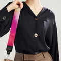 Double Tie Dye Print Bag Strap