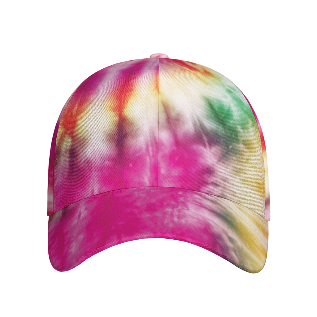 Double Tie Dye Print Baseball Cap
