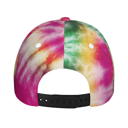 Double Tie Dye Print Baseball Cap