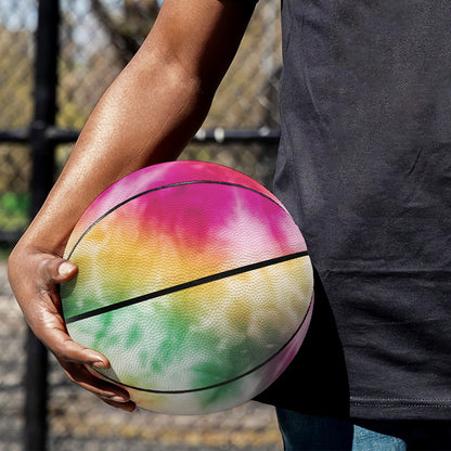 Double Tie Dye Print Basketball