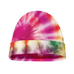 Double Tie Dye Print Beanie