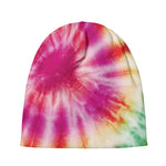 Double Tie Dye Print Beanie