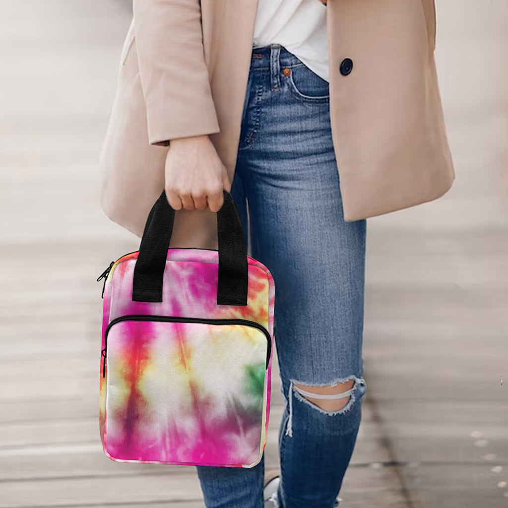 Double Tie Dye Print Bible Tote Bag