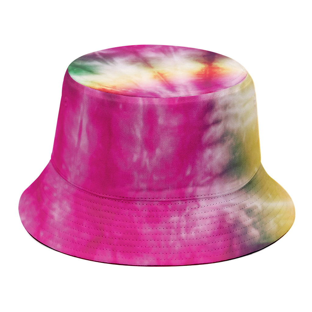 Double Tie Dye Print Bucket Hat