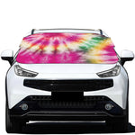 Double Tie Dye Print Car Windshield Snow Cover