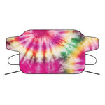 Double Tie Dye Print Car Windshield Snow Cover