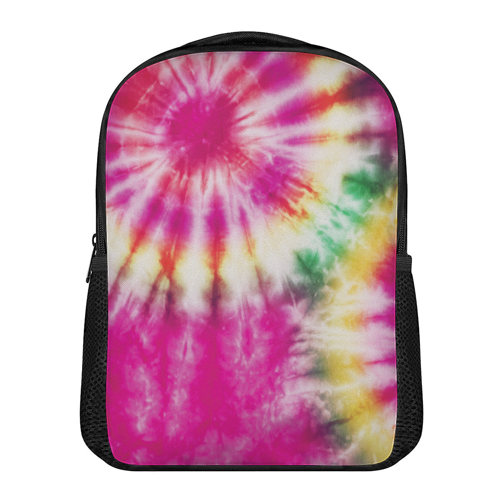 Double Tie Dye Print Casual Backpack