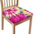 Double Tie Dye Print Chair Cushion Cover
