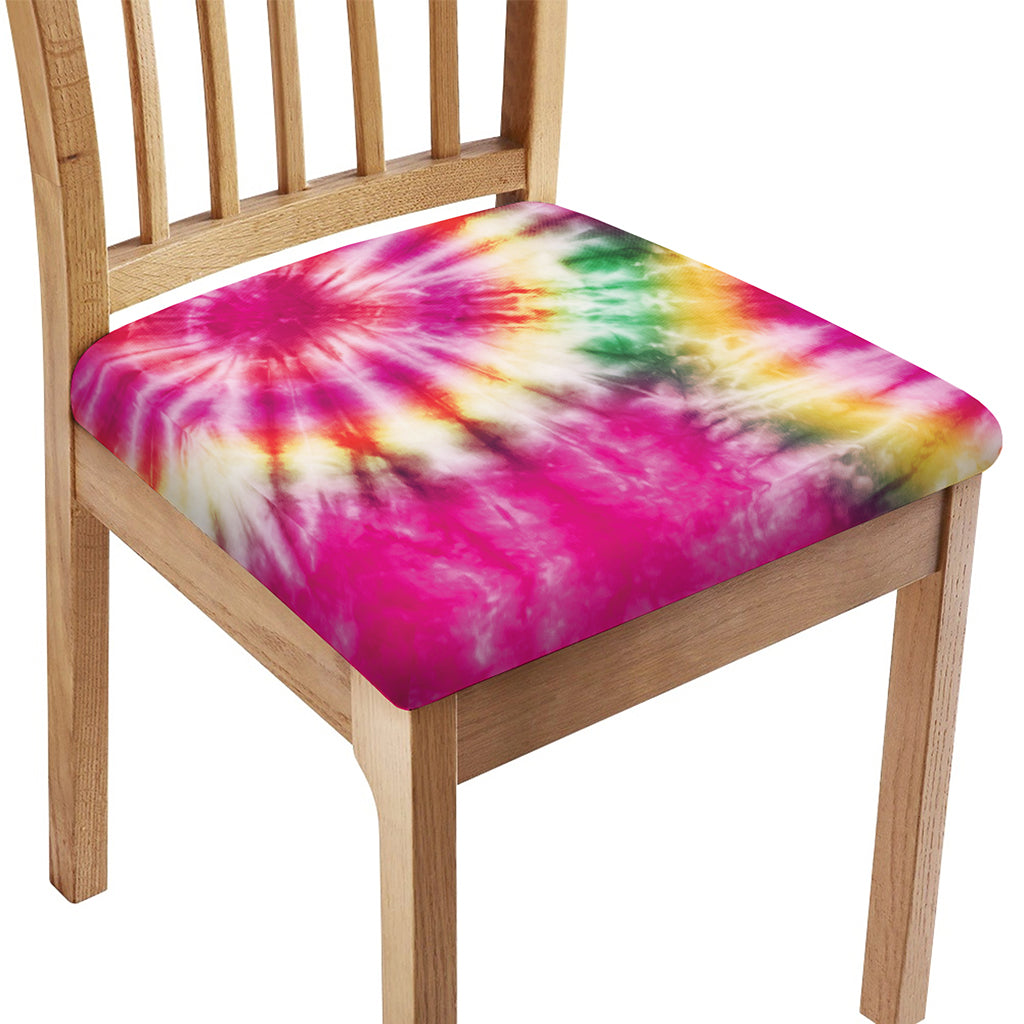 Double Tie Dye Print Chair Cushion Cover