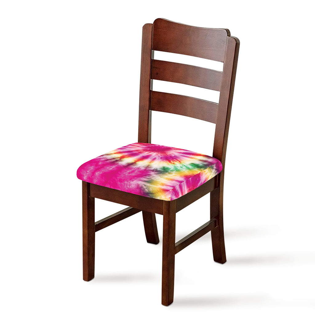 Double Tie Dye Print Chair Cushion Cover