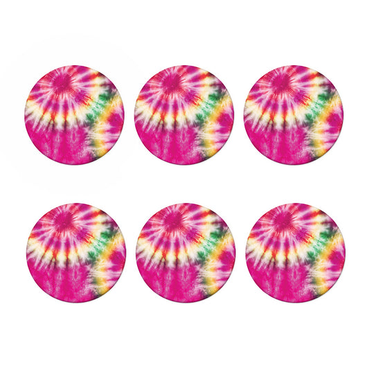 Double Tie Dye Print Coaster Set