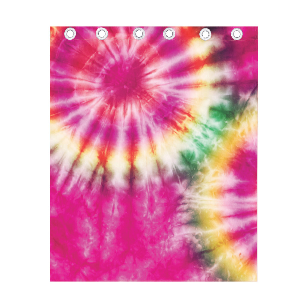 Double Tie Dye Print Curtain