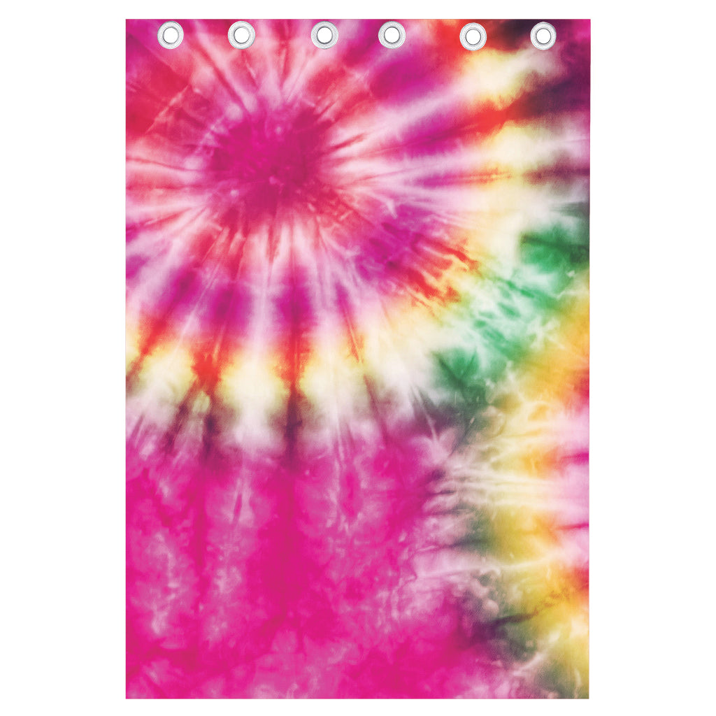 Double Tie Dye Print Curtain