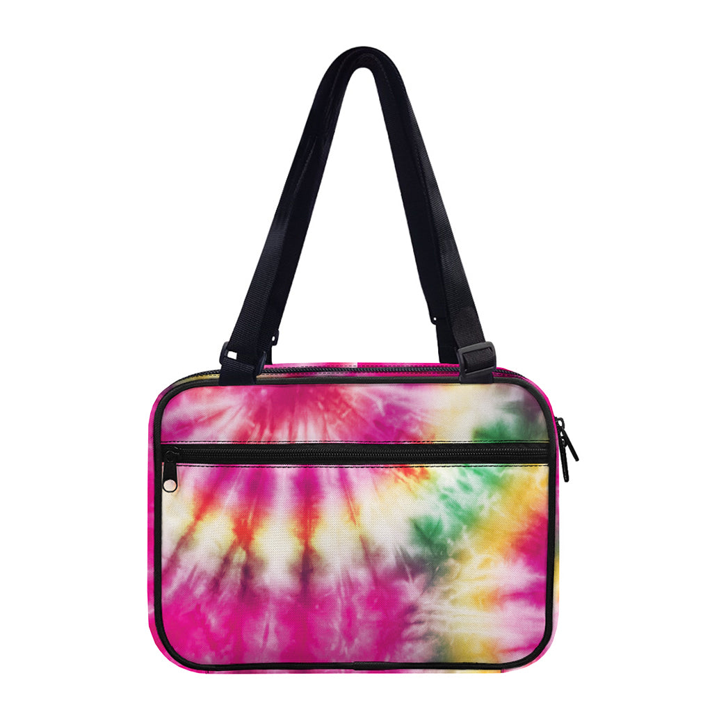 Double Tie Dye Print Double Strap Bible Bag