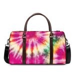 Double Tie Dye Print Duffle Bag