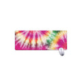 Double Tie Dye Print Extended Mouse Pad