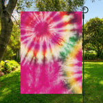 Double Tie Dye Print Garden Flag