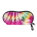 Double Tie Dye Print Glasses Case