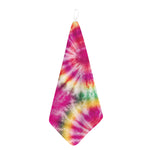 Double Tie Dye Print Hand Towel