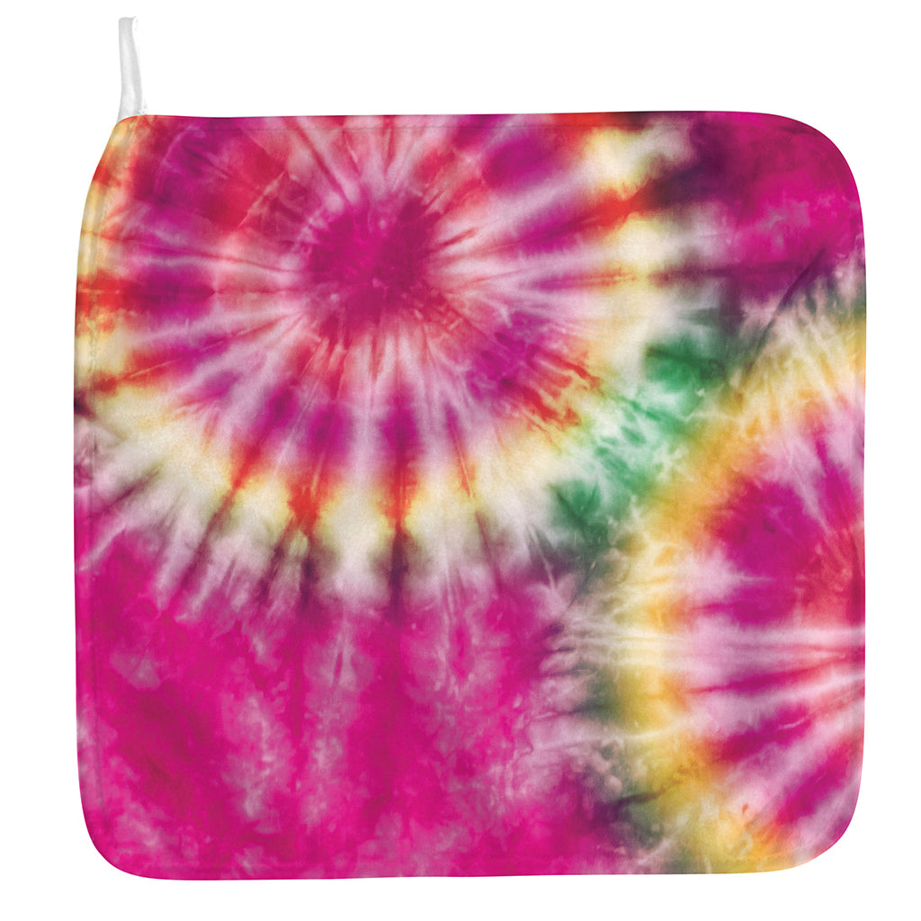 Double Tie Dye Print Hand Towel