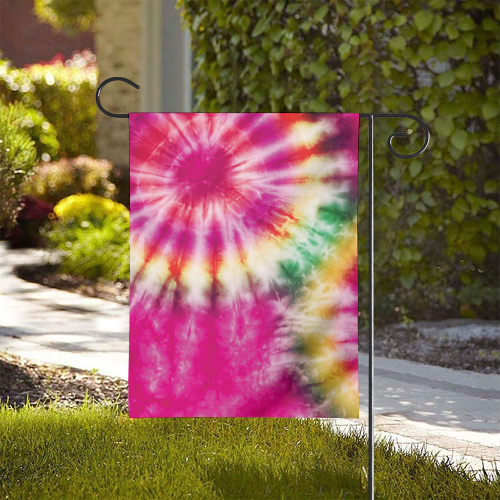 Double Tie Dye Print House Flag