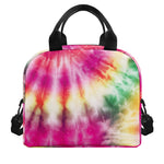 Double Tie Dye Print Insulated Lunch Bag