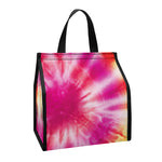 Double Tie Dye Print Insulated Lunch Tote