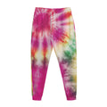 Double Tie Dye Print Jogger Pants